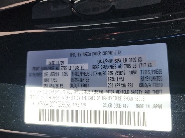 2026 Mazda Mazda CX-90 3.3 Turbo Select
