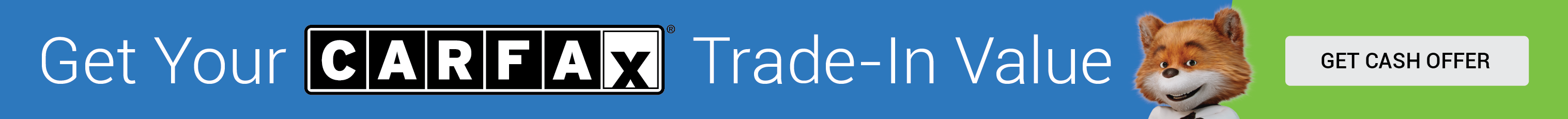 CarFax Trade-In Banner