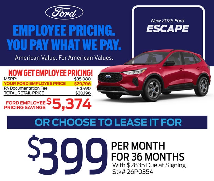 2026 Ford Escape
